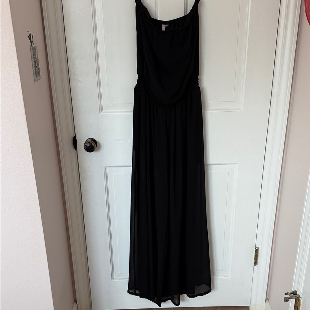 Three Hearts Black sleeveless jumpsuit